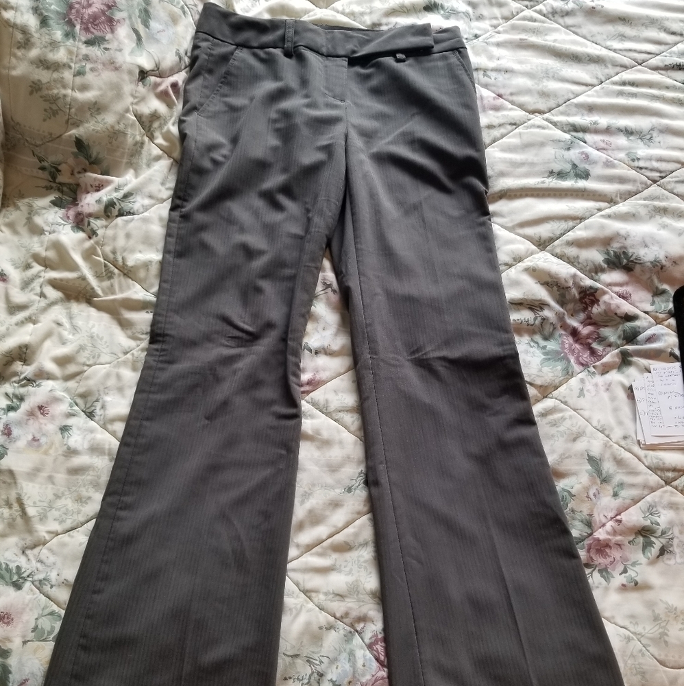 Gray business pants